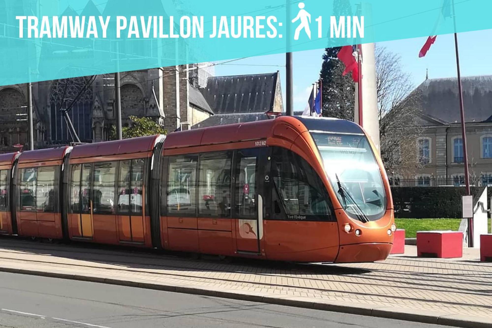 Tramway 10 Jaures Cosy Proche Gare Daire Le Mans Dış mekan fotoğraf